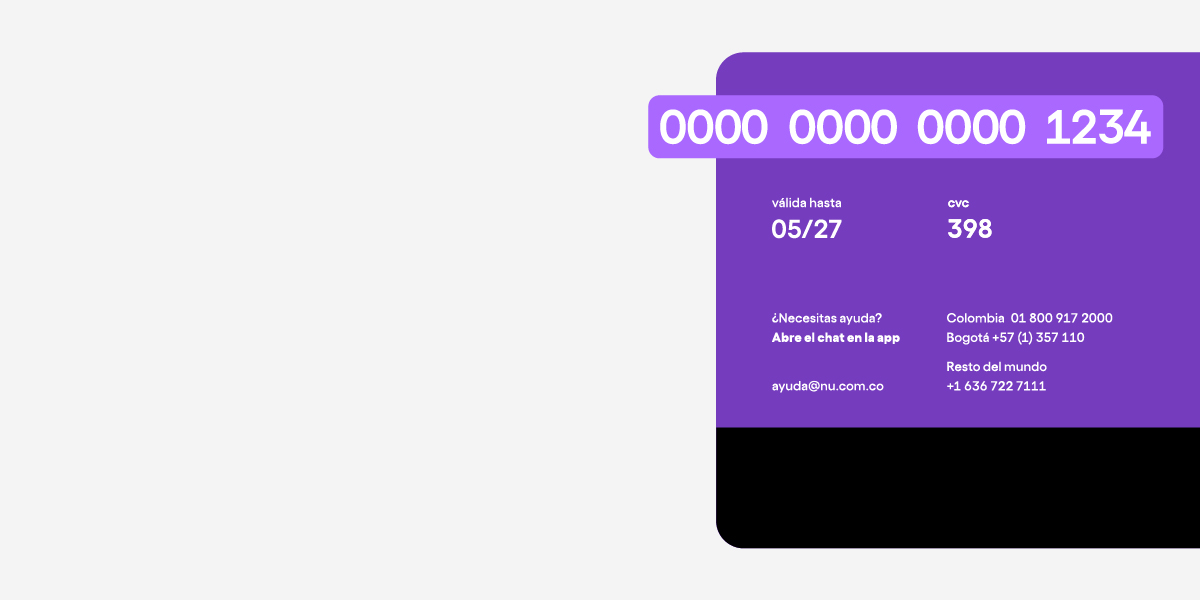 Ilustración de tarjeta de crédito. ¿Cuántos números tiene una tarjeta de crédito?