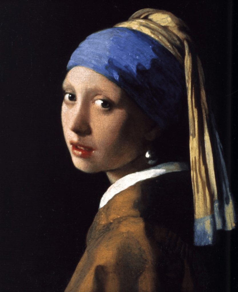 Artes plásticas en Nu Colombia. Aquí, "Chica con un pendiente de perla", de Johannes Vermeer.
