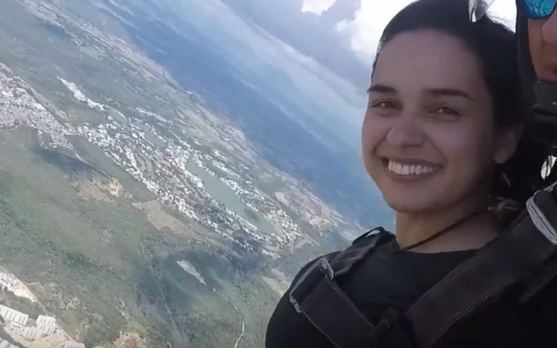 Fotografía de Katherine Velilla, ingeniera química devenida programadora de Nu.