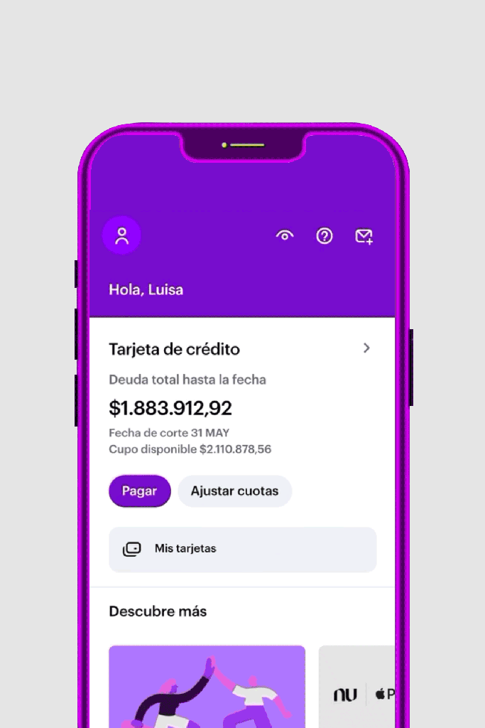 Gif de los tips de Seguridad. Descubre cómo se activa el bloqueo de la aplicación.