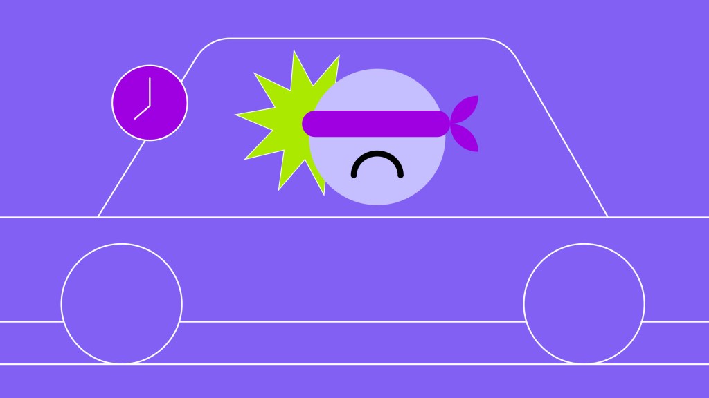 Secuestro relámpago: “Fui víctima de un secuestro” Ilustración de cara vendada dentro de un auto. Secuestro relámpago: Fui víctima de un secuestro.