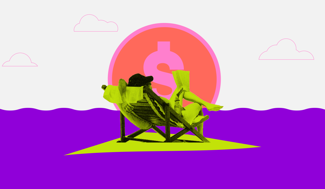 Imagen de persona descansado. Conoce cuánto cuesta divertirse en Colombia.