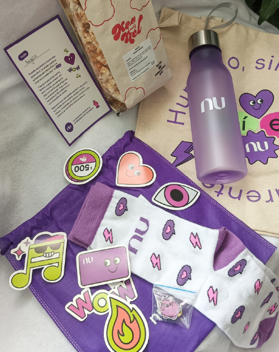 Foto de los Wow en Nu. Los regalos que hacemos a nuestros clientes.