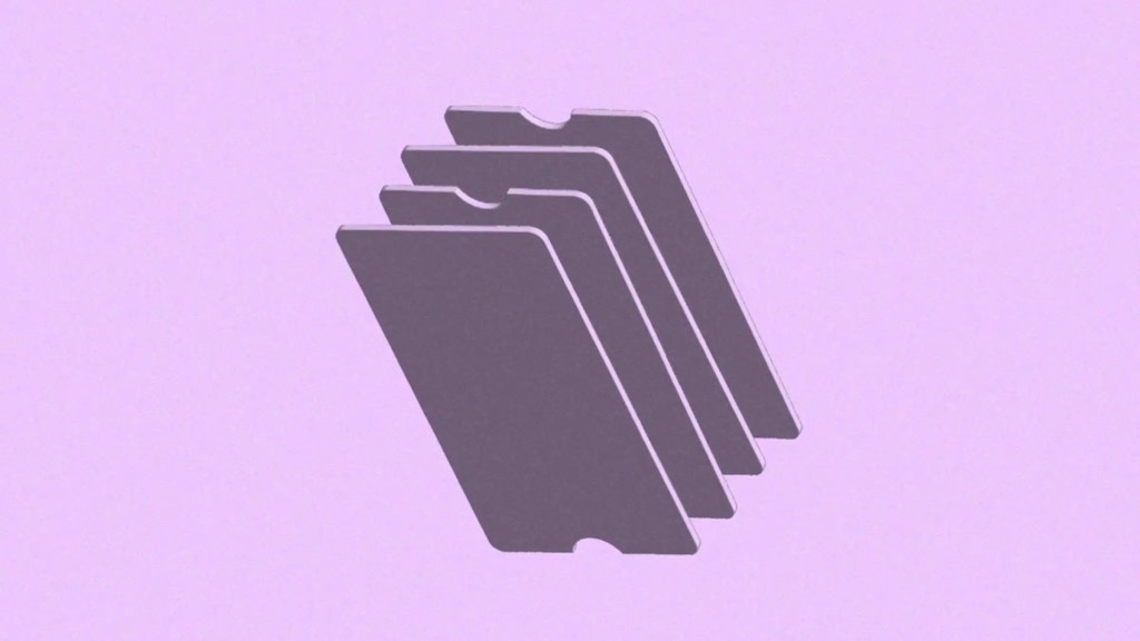 Preguntas frecuentes sobre Cuenta Nu Ilustración en tonalidades moradas con una pila de tarjetas débito de la Cuenta Nu