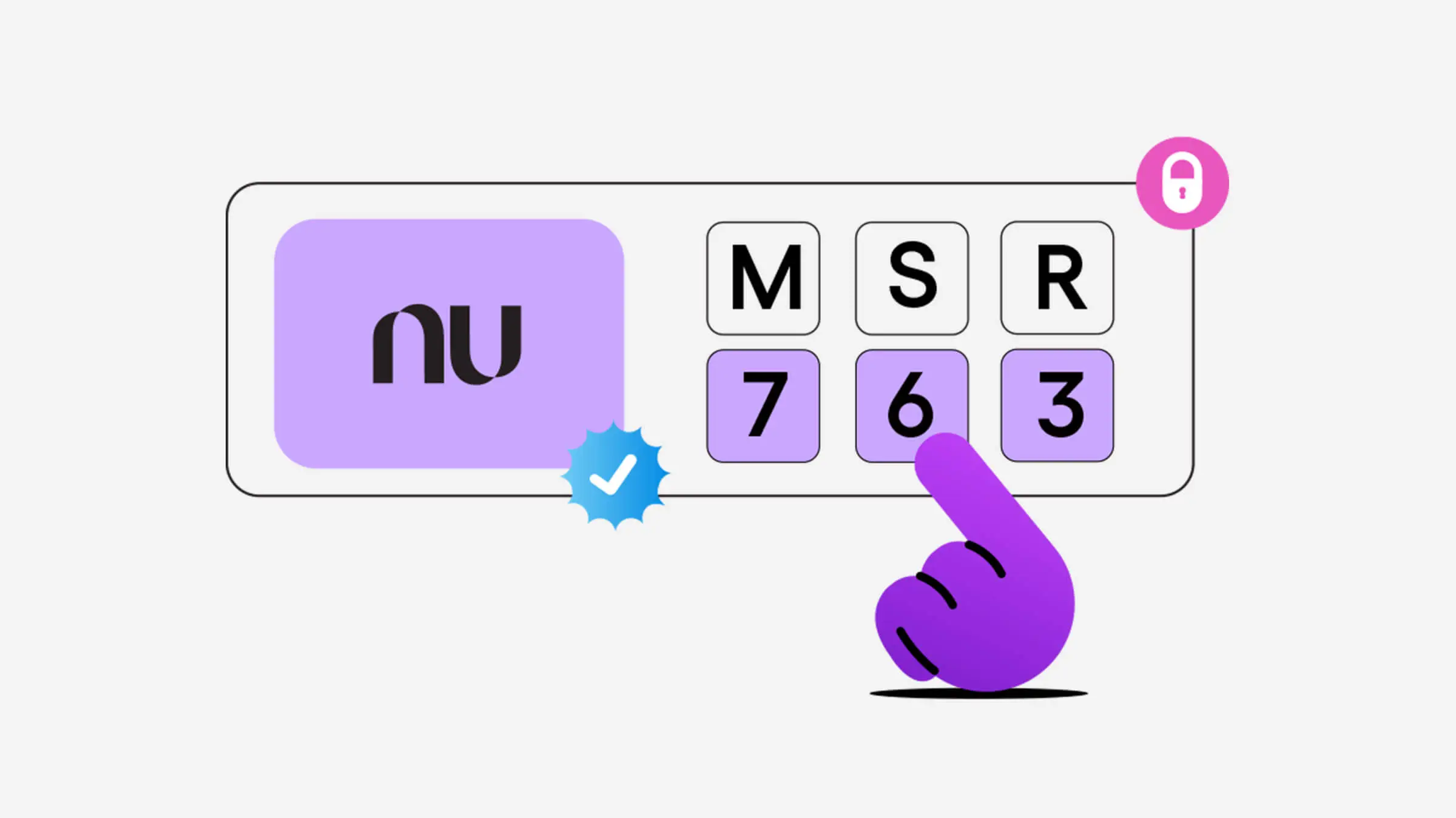 Ilustración sobre cómo funciona Nu Placa para mover tu dinero de forma más segura