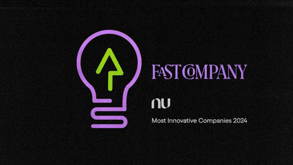 HeaderPlanificació Nu fue nombrada como la compañía más innovadora de latinoamérica. Logo Fast Company.
