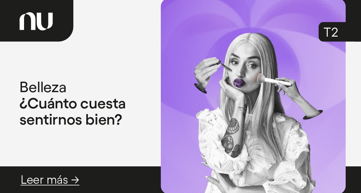 Imagen del pódcast de Nu sobre Belleza: Cuánto cuesta sentirse bien, con mujer que es maquillada.