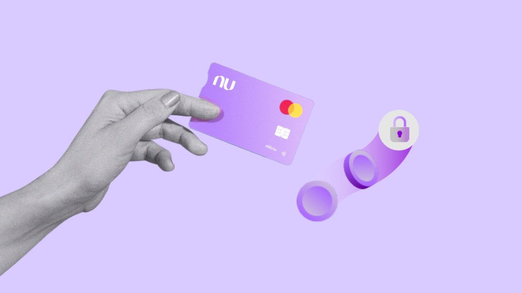 Ilustración de la tarjeta débito Nu. Así cuidamos tus transferencias desde tu Cuenta Nu.