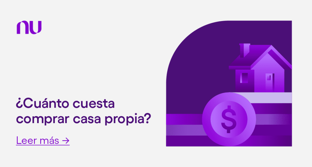 Ilustración de una casa con el símbolo pesos. Descubre cuánto te cuesta comprar una casa propia.