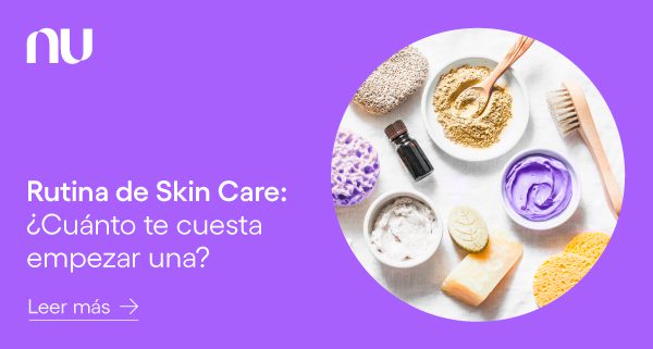 Imagen con productos de skincare. Rutina de skincare, ¿cómo empezar sin que te cueste mucho?