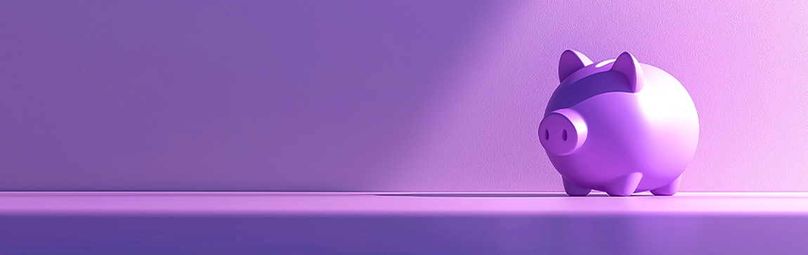 Imagen de alcancía para ahorrar dinero. Educación financiera