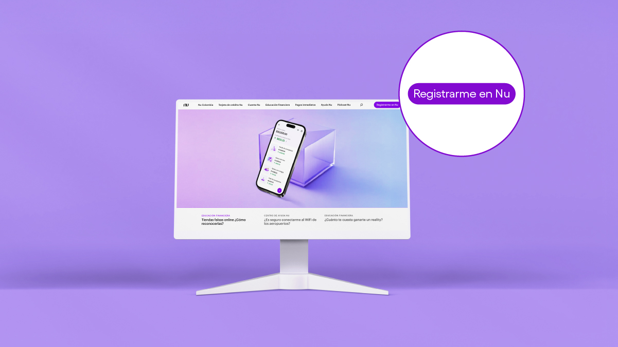 Imagen de computador en el blog de Nu. Aplicar a Nu desde el blog: ¿cómo lo haces?