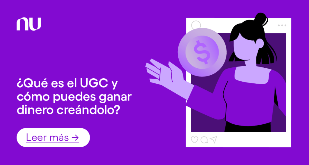 Ilustración de mujer ganando dinero. ¿Qué es el UGC y cómo puedes ganar dinero creándolo?