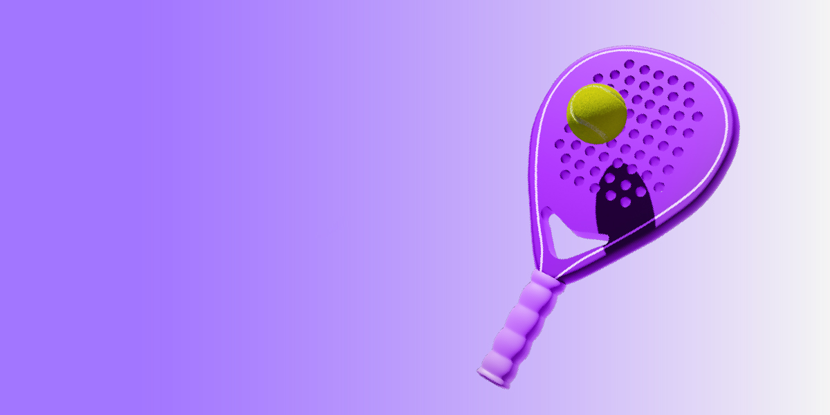 Ilustración de Pala de Pádel. Pádel: qué es, cómo se juega y cuánto cuesta practicarlo