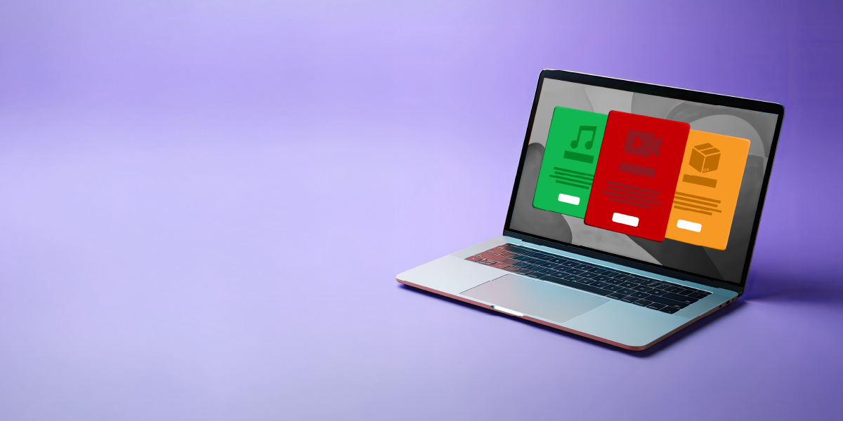 Imagen de computador con diferentes modelos de suscripción. Manéjalos sin drenar tus finanzas.