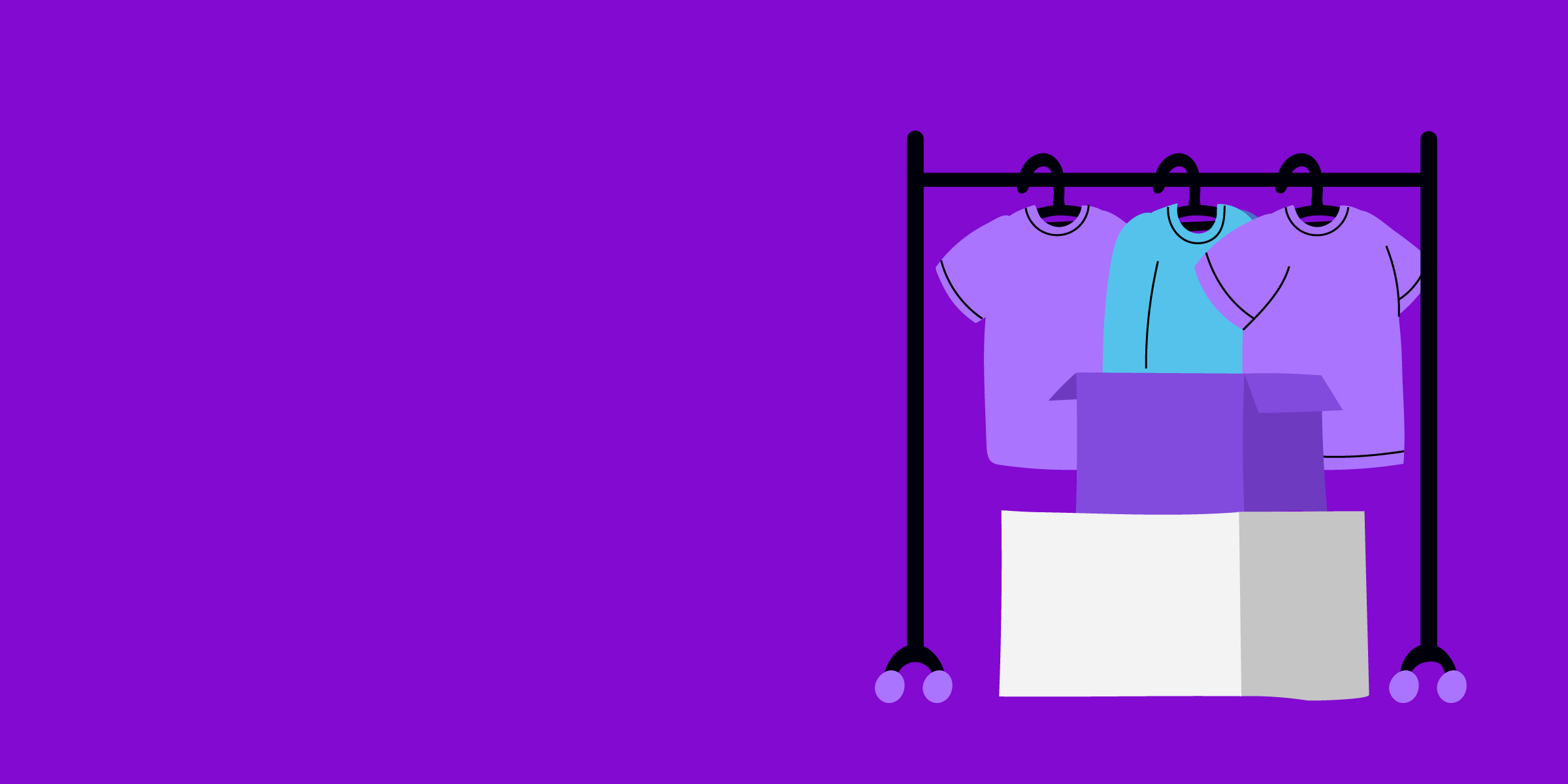 Ilustración de ropero. ¿Qué es el upcycling y por qué está cambiando la moda?