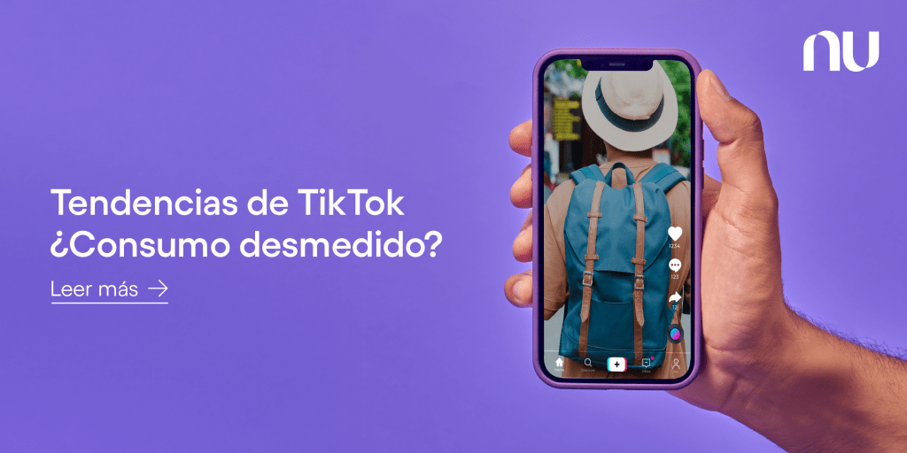 Imagen de celular en TikTok. Tendencias de TikTok ¿Consumo desmedido?