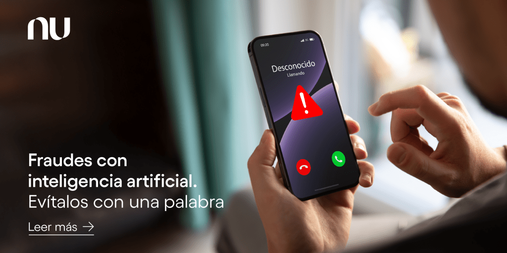 Foto de llamada de desconocido. Fraudes con inteligencia artificial. Evítalos con una palabra