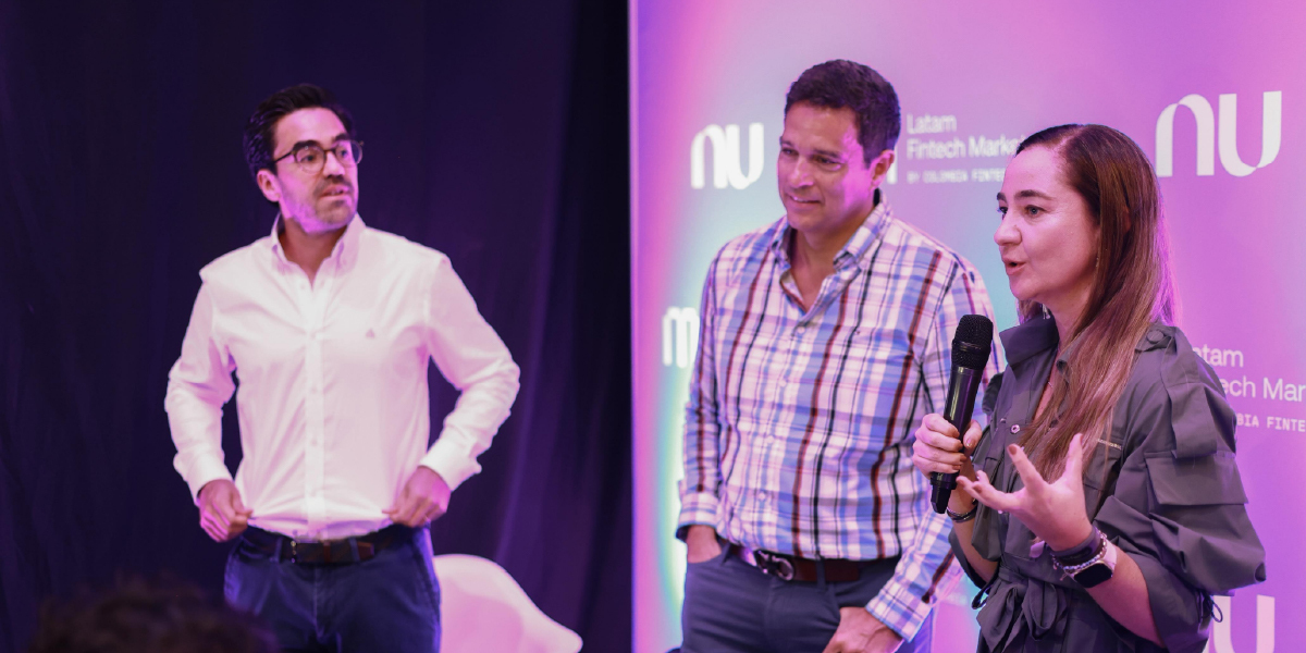 Foto de Marcela Torres en Latam Fintech Market 2025 con Nu