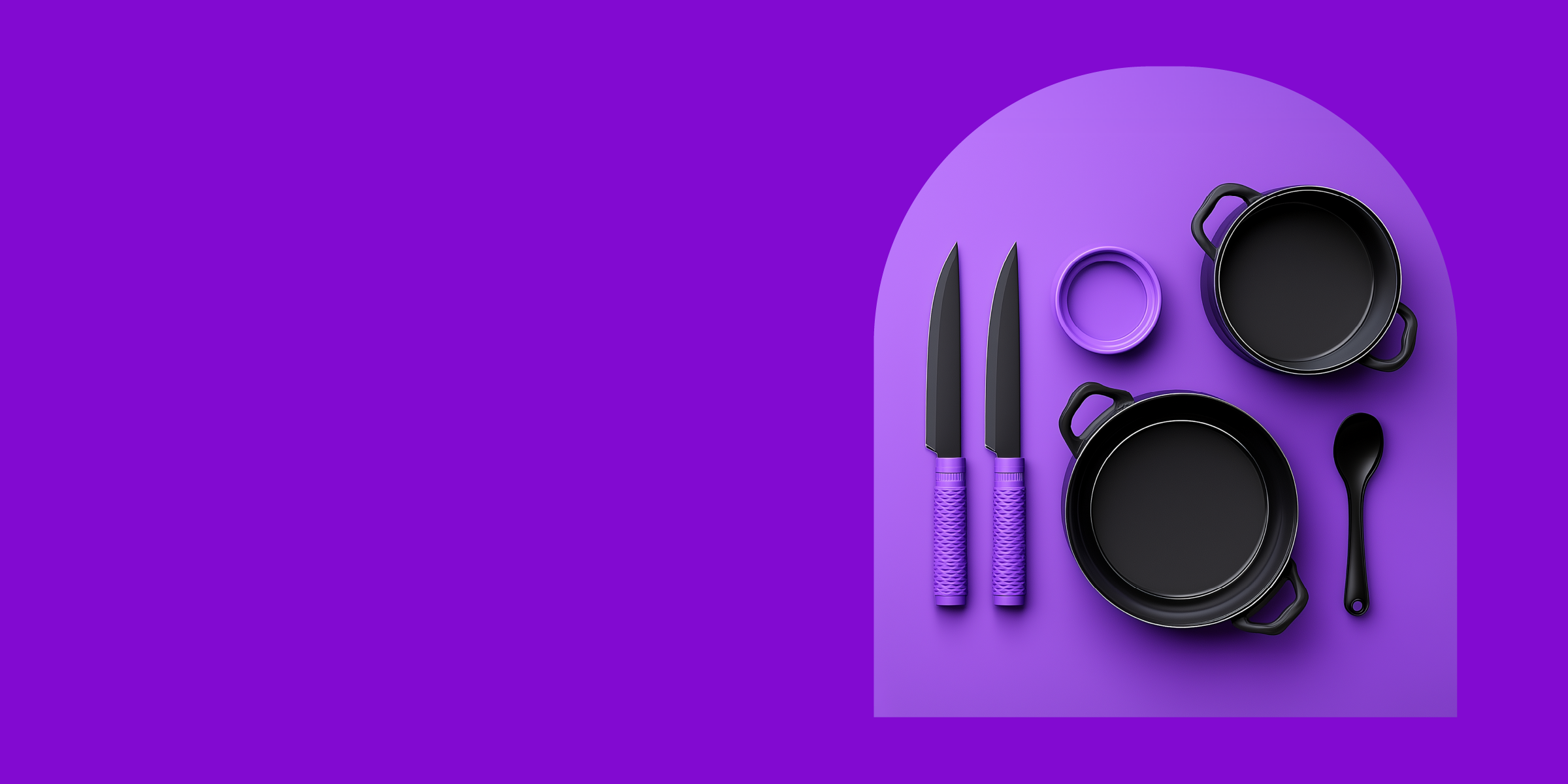 Imagen con utensilios de cocina. ¿Cuánto te cuesta reemplazar los utensilios de cocina?