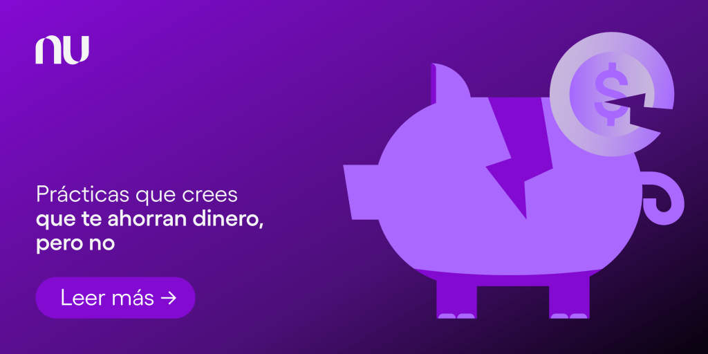 Ilustración de ahorro roto. Prácticas que crees que te ahorran dinero, pero no