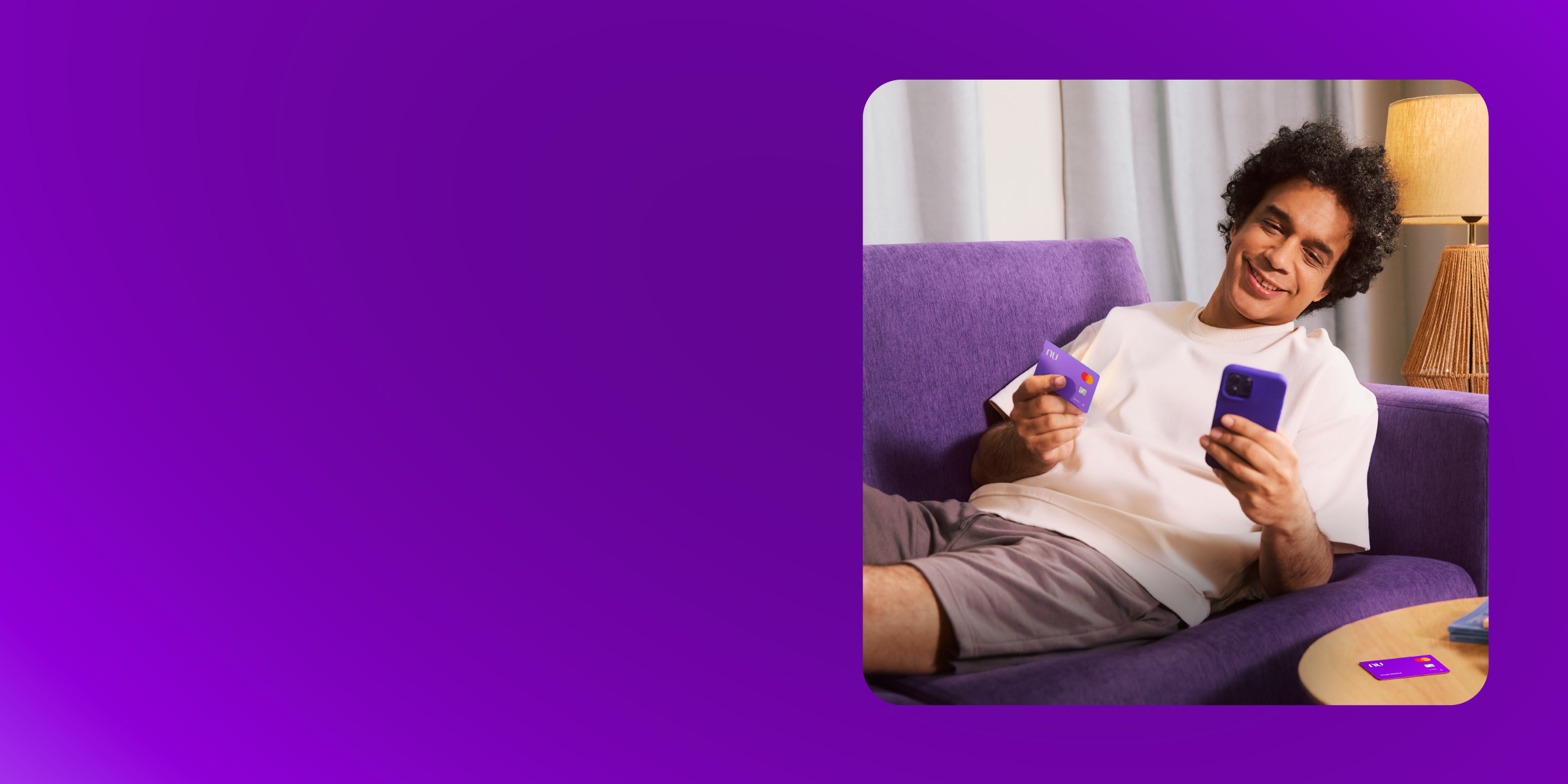 Respira, estás seguro con Nu Imagen de una persona feliz y tranquila con Nu. Respira, estás seguro con Nu