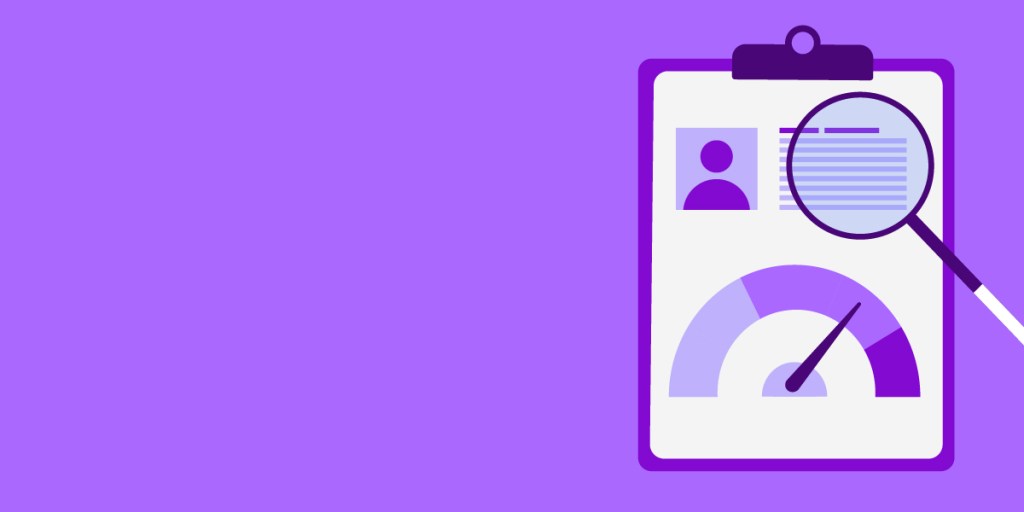 ¿Qué es un historial crediticio, cómo se construye y cómo se cuida? Ilustración de revisión financiera. ¿Qué es un historial crediticio, cómo se construye?