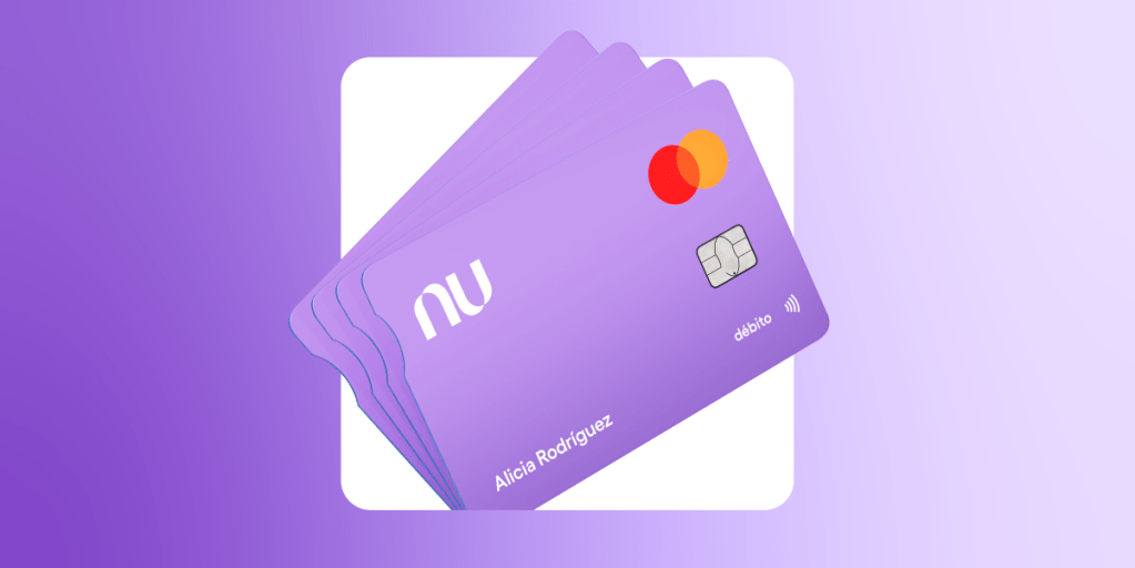 ¿Cómo saber si cuenta Nu es para mi? Imagen de la tarjeta débito de Nu. ¿Cómo saber si cuenta Nu es para mi?