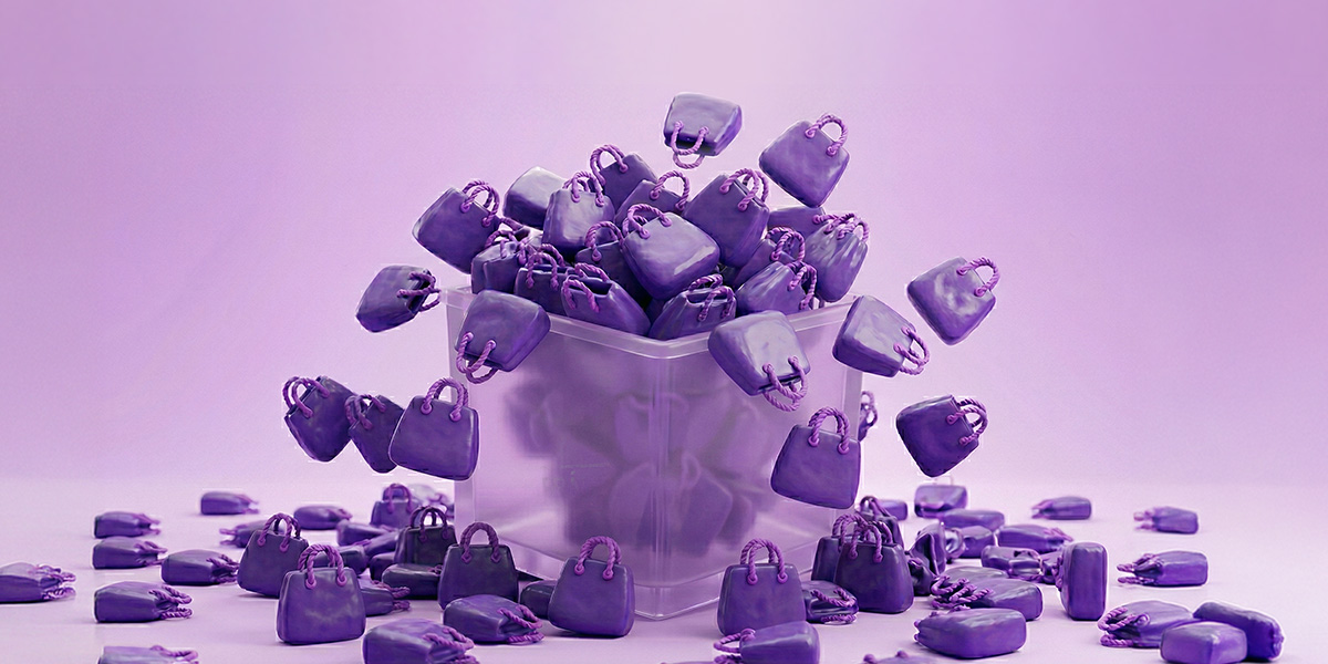 Ilustración sobre el exceso de compras. Compras impulsivas: 8 tácticas para reconocerlas