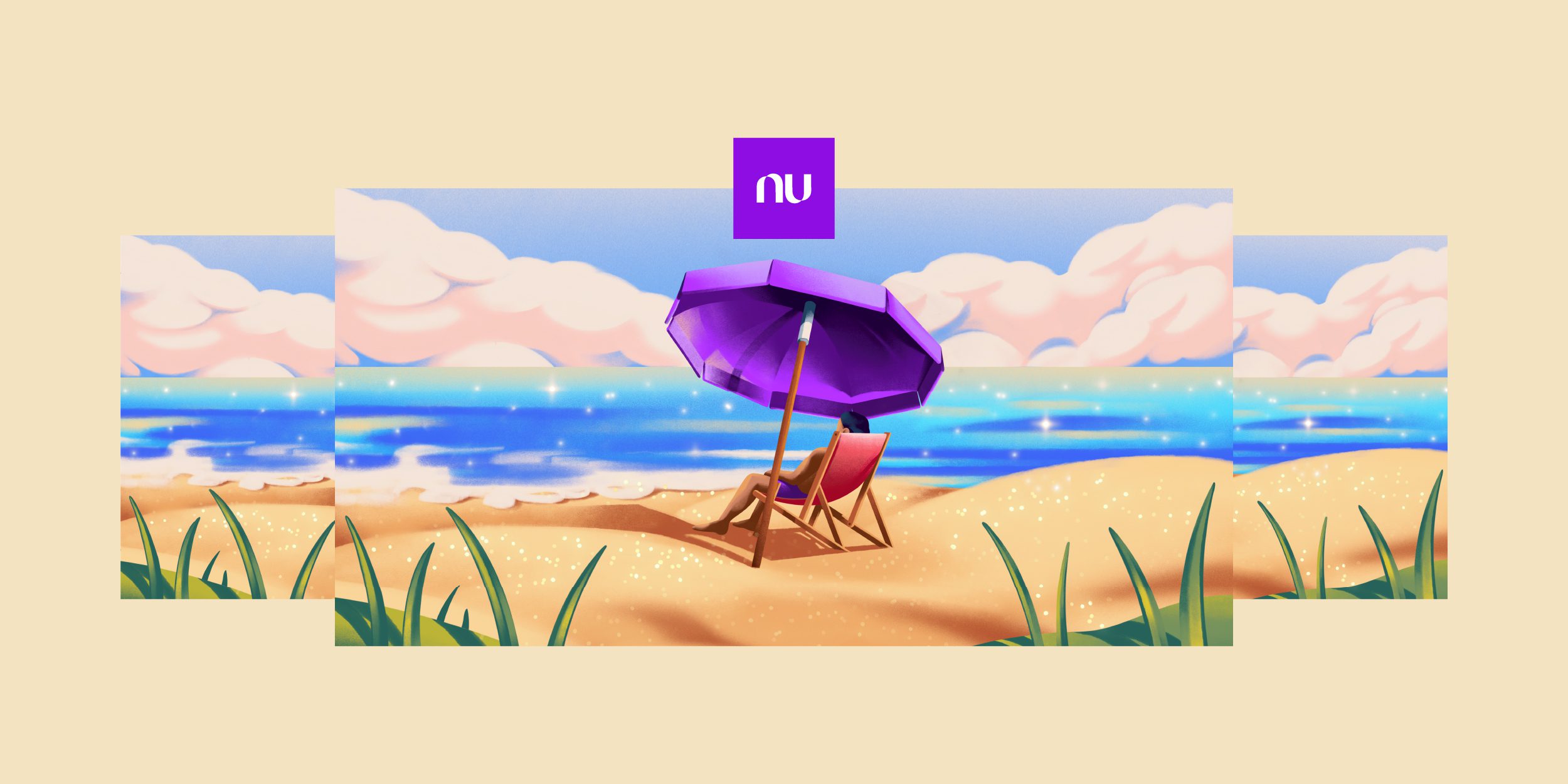 Ilustración de persona en la playa ¿Cuáles son las mejores fechas para pedir vacaciones en Colombia en 2026?