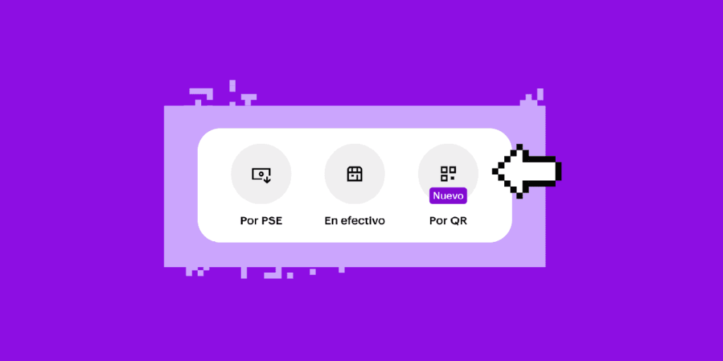 Pagos con QR en Nu: envía y recibe dinero al instante Ilustración de persona haciendo pagos con QR en Nu: envía y recibe dinero al instante