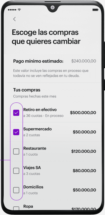 Imagen de revisión de pago mínimo