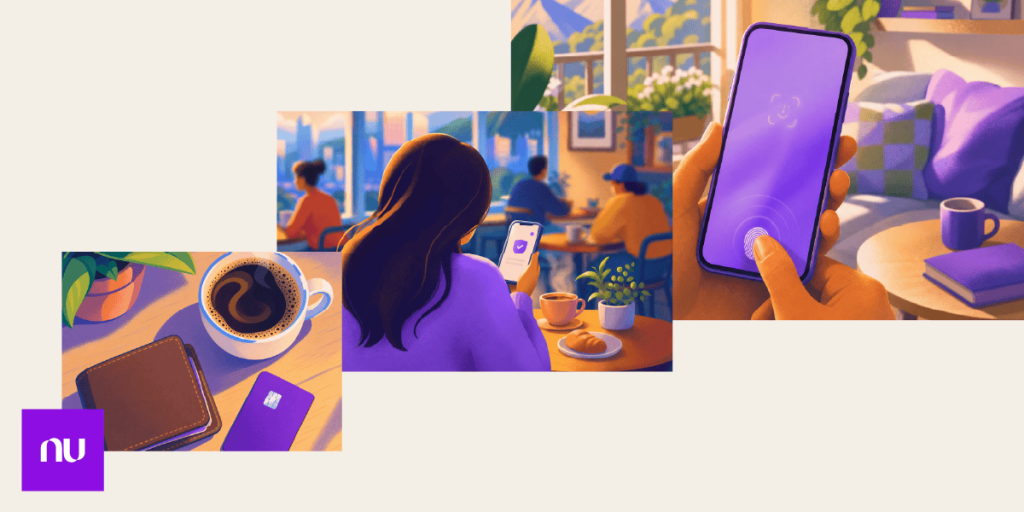 8 prácticas para proteger la seguridad de tus finanzas Mujer usando su móvil para fotografiar un café. 8 prácticas para proteger la seguridad de tus finanzas
