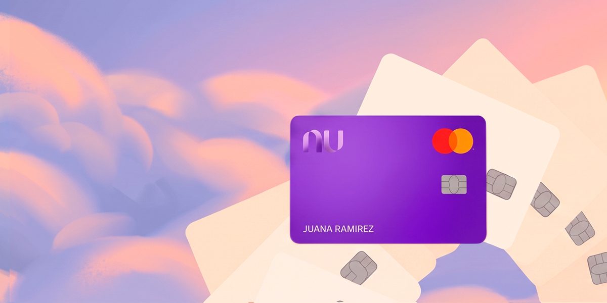 Imagen de la Tarjeta de Crédito Morada Nu con Plan Abre Caminos Nu: construir historial crediticio